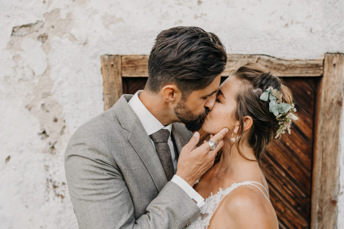 Echte Hochzeiten, wie diese am Vedahof von Petra & Robert!