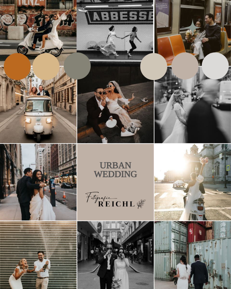 Urban Wedding alle Bilder sind von Pinterest