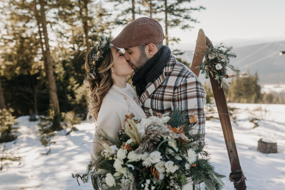 Winterhochzeit in Österreich