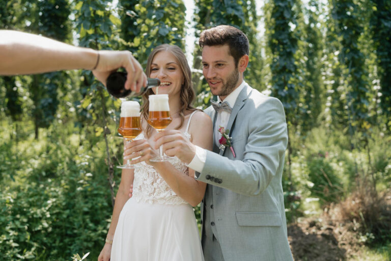 Hopfen, Bierverkostung & freie Trauung